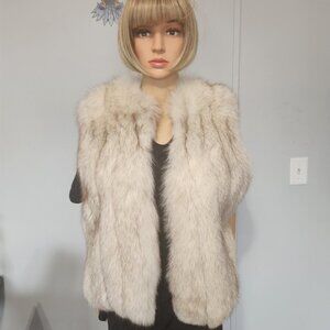 #732 Fox fur vest